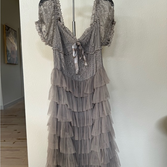 Amy Jane London Sofia Maxi Dress in Grey - Picture 7 of 9